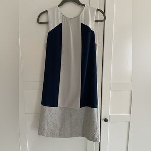 DKNYC Color Block Work Dress - Size 2